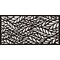 Highlanderhome LaserCut Metal Privacy Fence, BlowingLeaves, Black, 24" x 48"/pc BlowingLeaves_Black_1pc - alternate 1